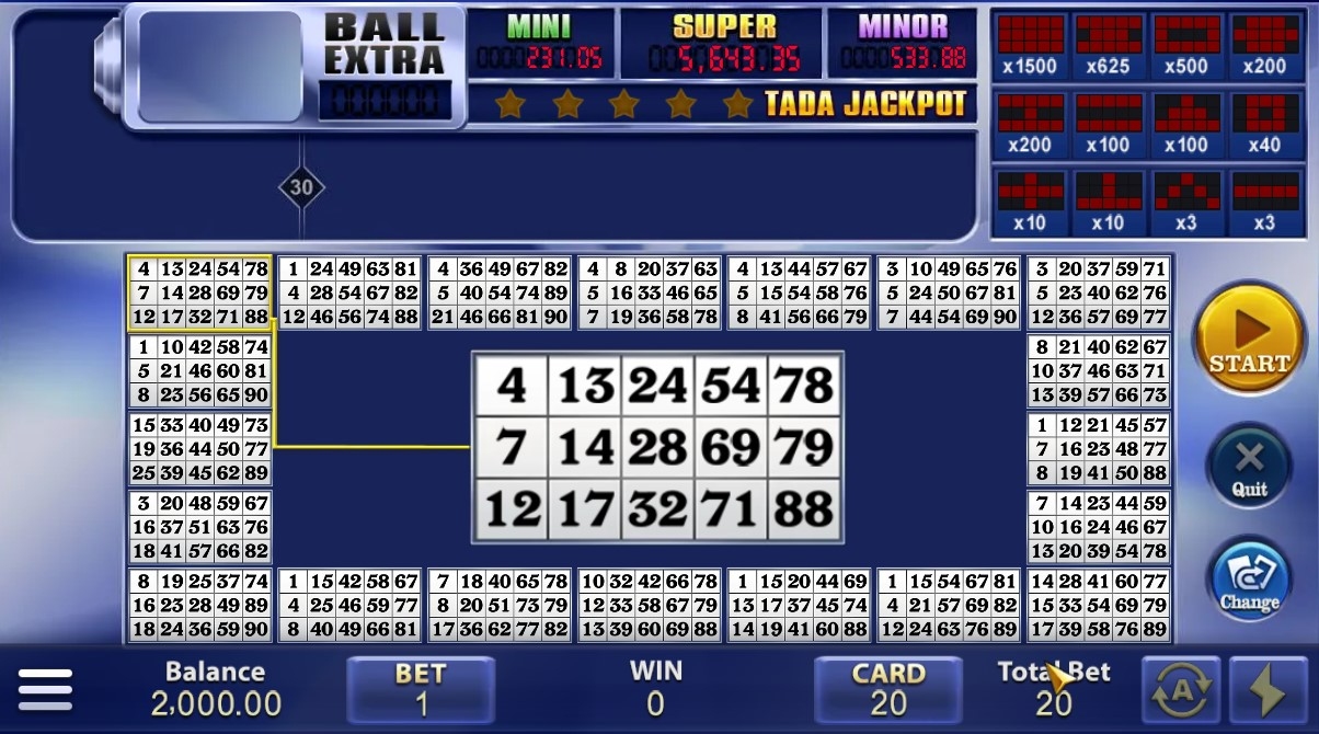 Jackpot Bingo