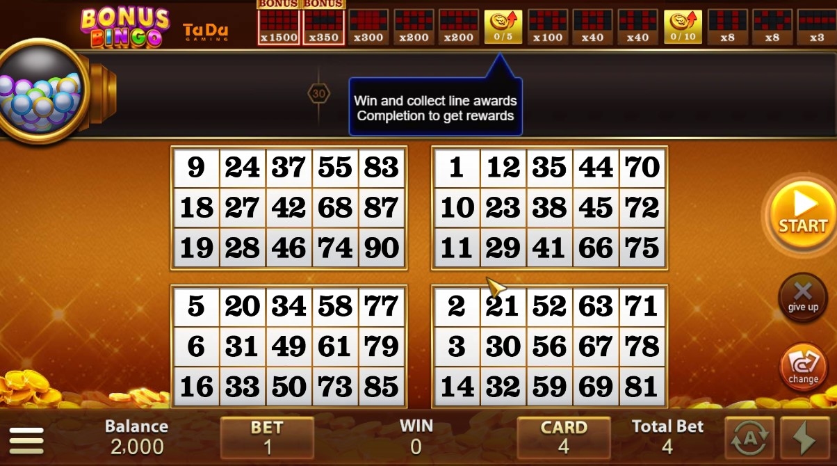 Bonus Bingo