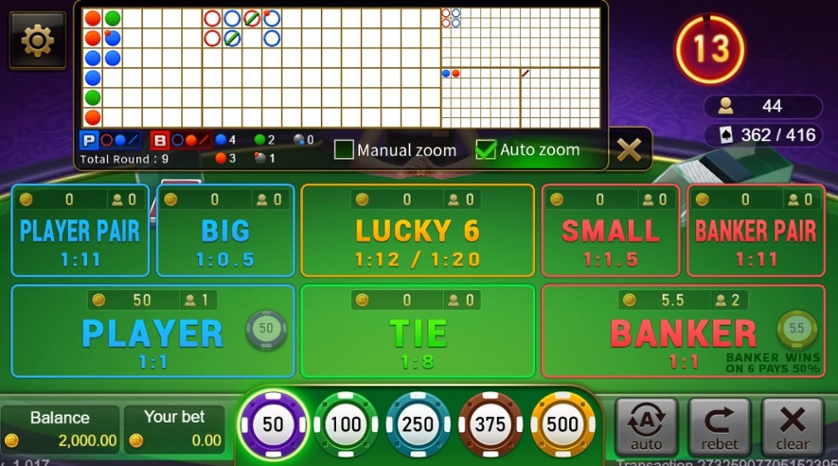 Baccarat (TaDa Gaming)