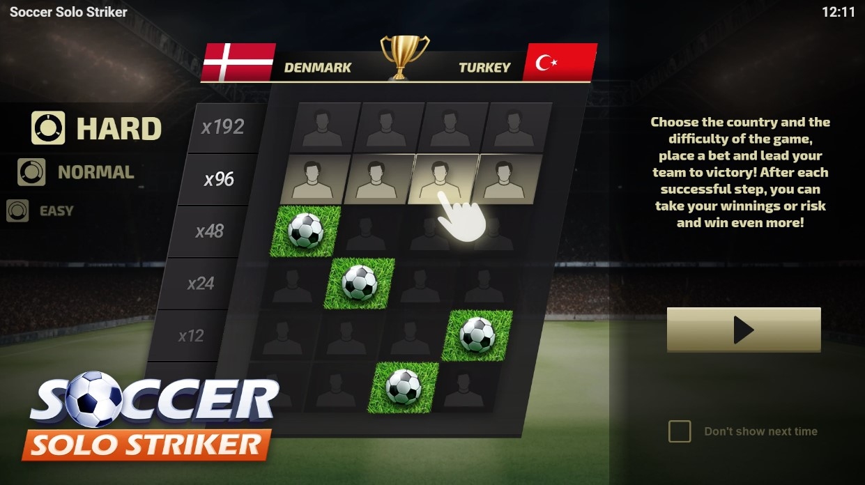 Soccer Solo Striker