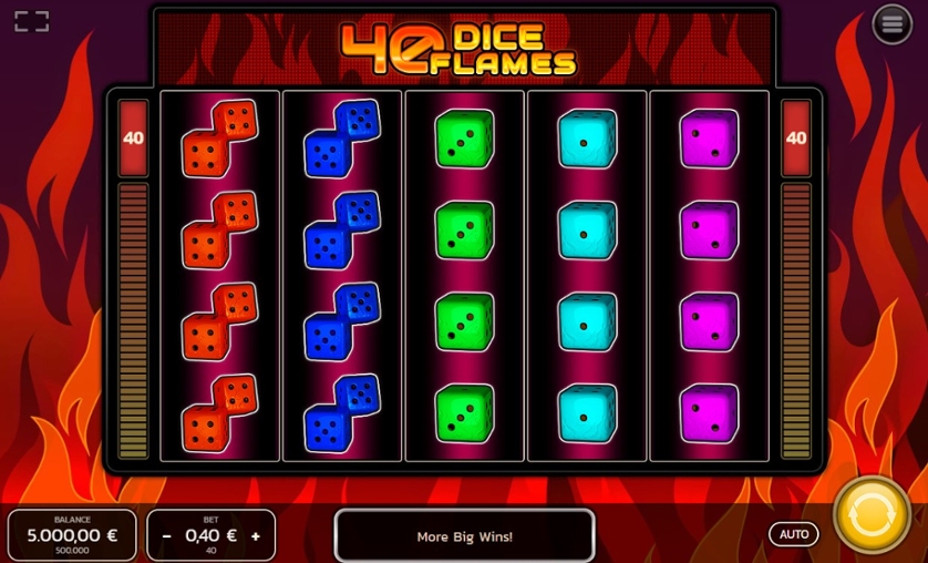 40 Dice Flames