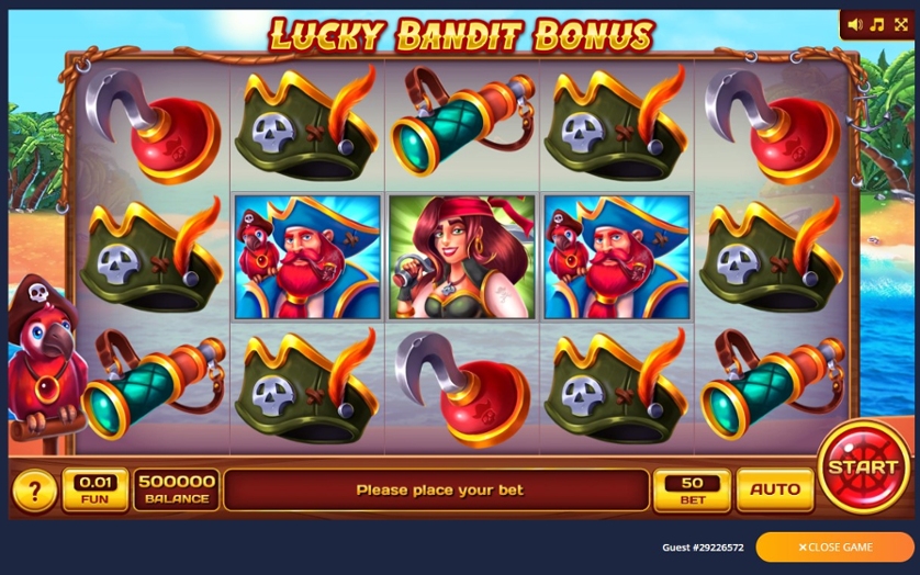 Lucky Bandit Bonus