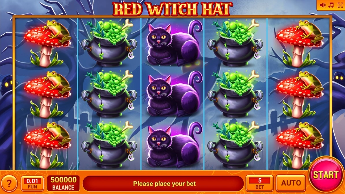 Red Witch Hat