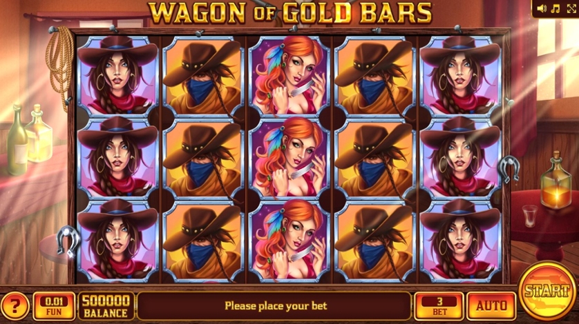Wagon Of Gold Bars
