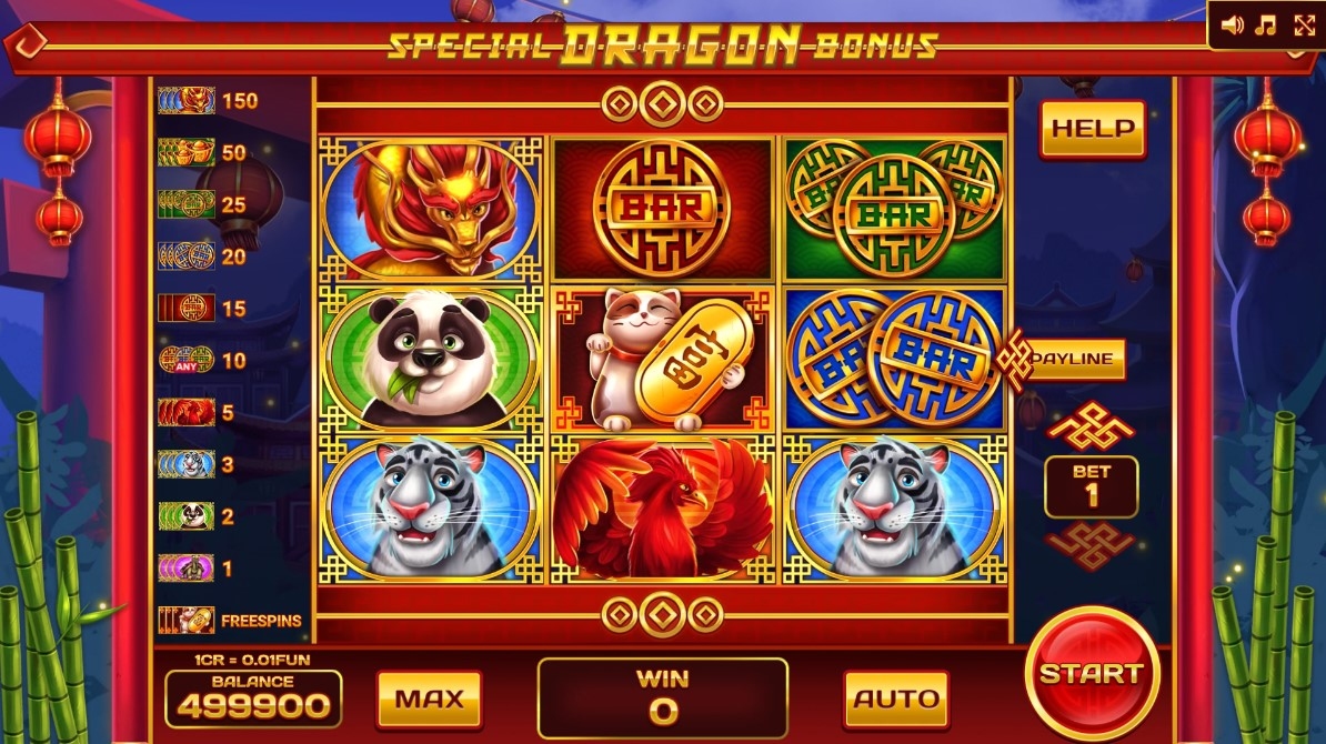 Special Dragon Bonus (Pull Tabs)