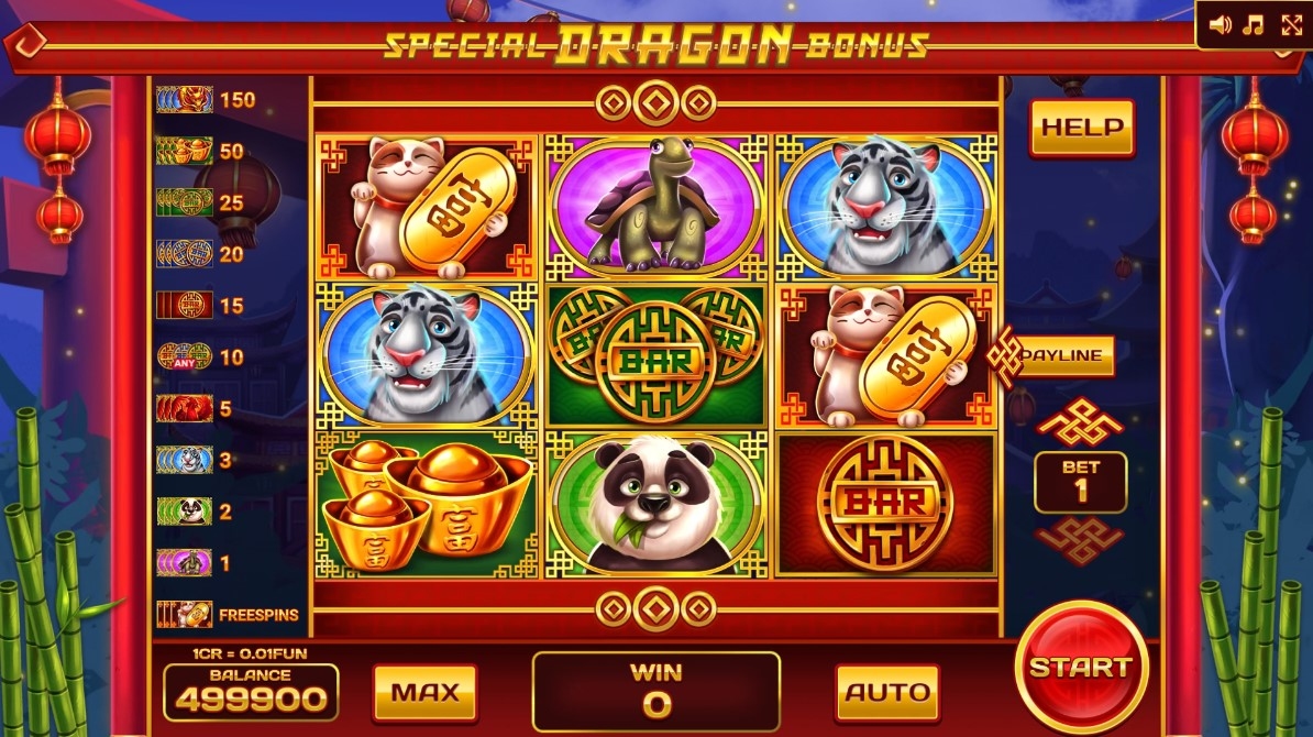 Special Dragon Bonus (3x3)