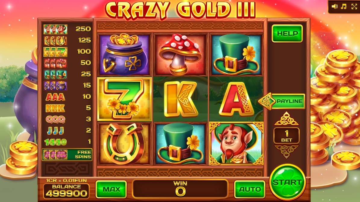 Crazy gold III (Reel Respin)
