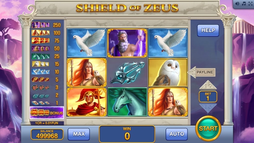 Shield of Zeus (Pull Tabs)