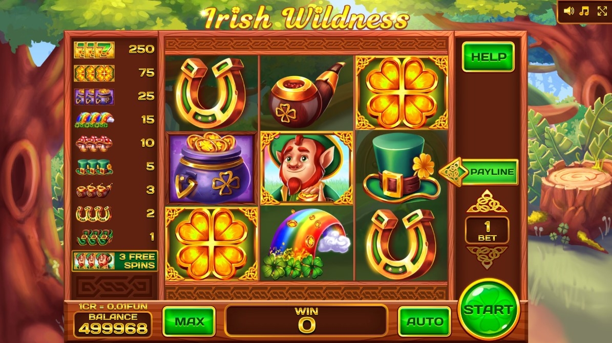 Irish Wildness (3x3)