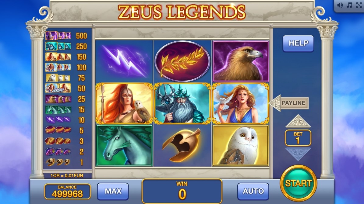 Zeus Legends (Pull Tabs)