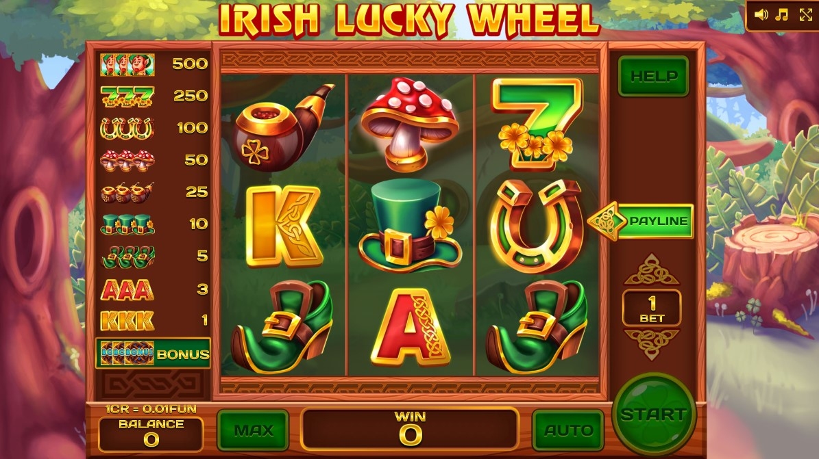 Irish Lucky Wheel (Pull Tabs)