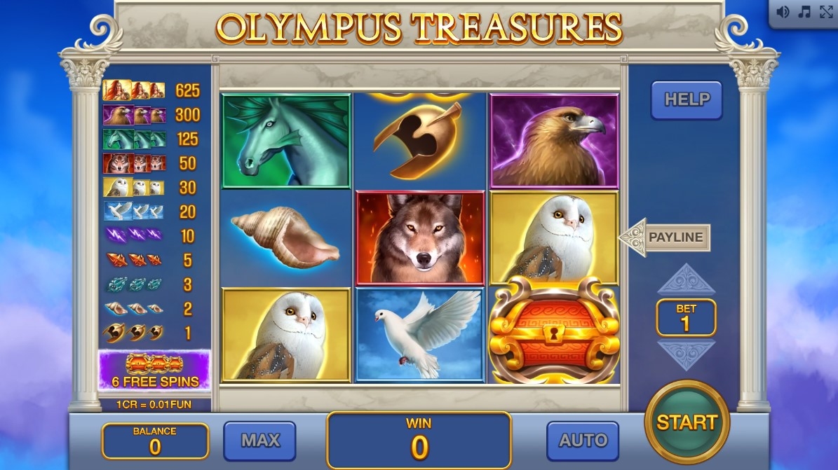 Olympus Treasures (3x3)