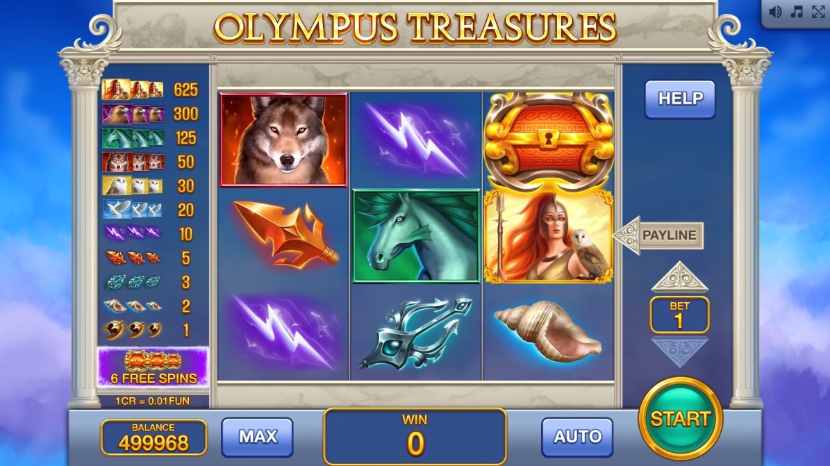 Olympus Treasures (Pull Tabs)