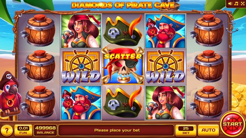 Diamonds of Pirate Cave