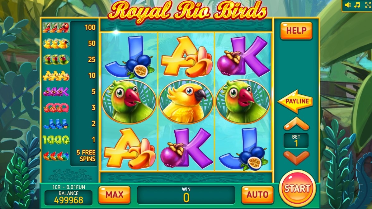 Royal Rio Birds (3x3)