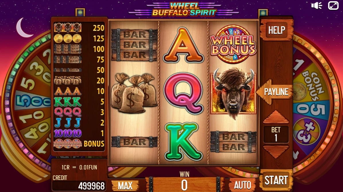 Buffalo Spirit Wheel (3x3)