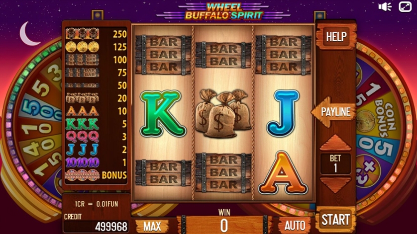Buffalo Spirit Wheel (Pull Tabs)