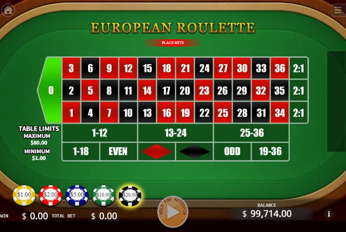 European Roulette (KA Gaming)