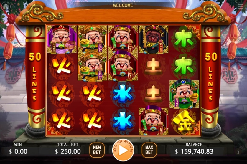 Five Fortune Gods