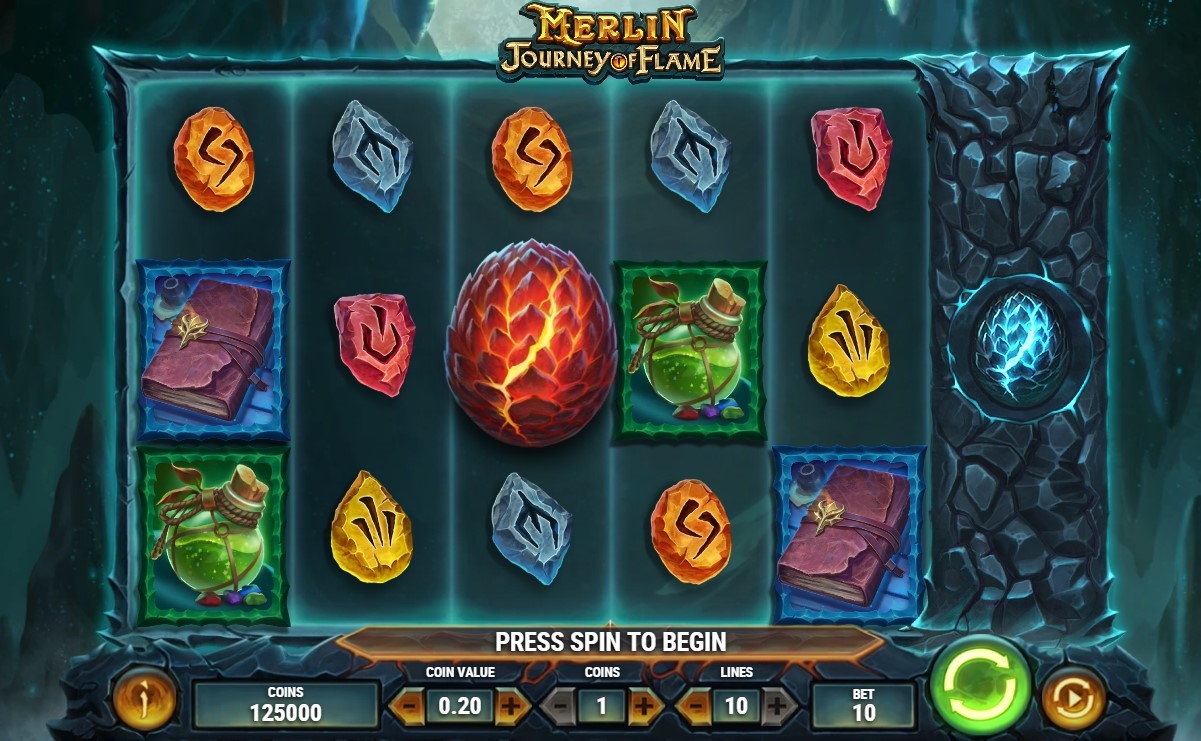 Merlin Journey of Flame
