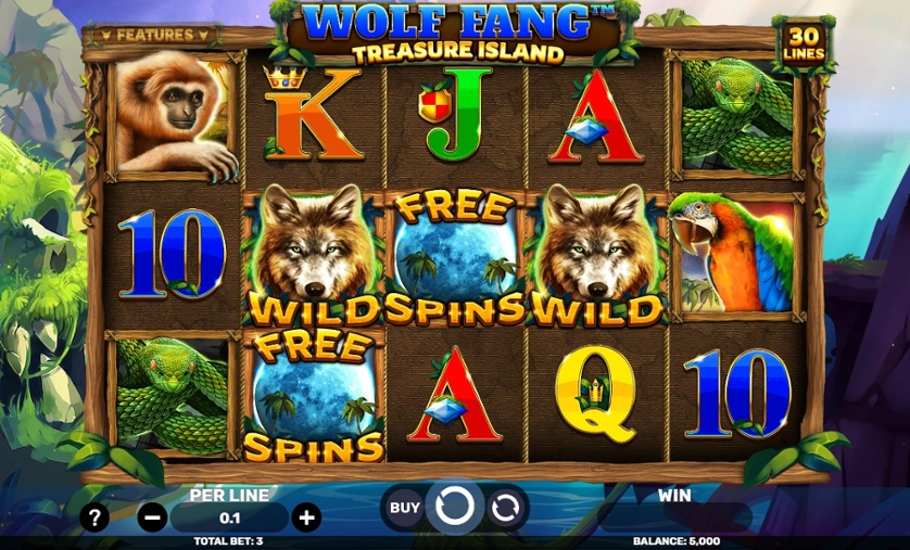Wolf Fang - Treasure Island