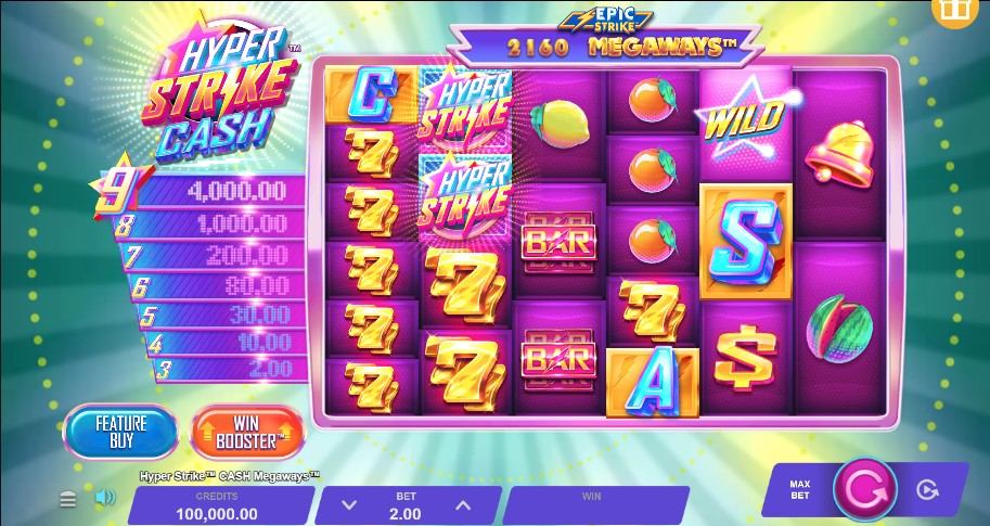 Hyper Strike CASH Megaways
