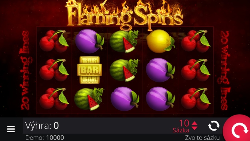 Flaming Spins