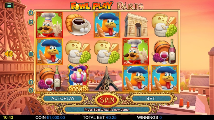 Fowl Play Paris