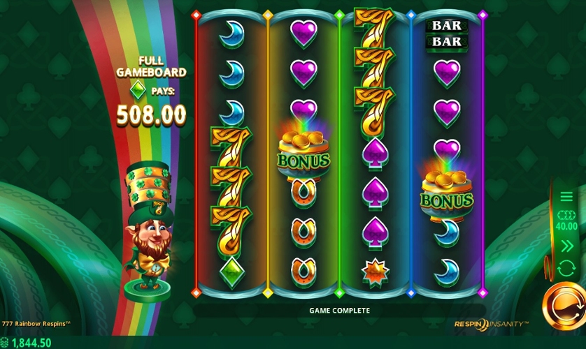 777 Rainbow Respins