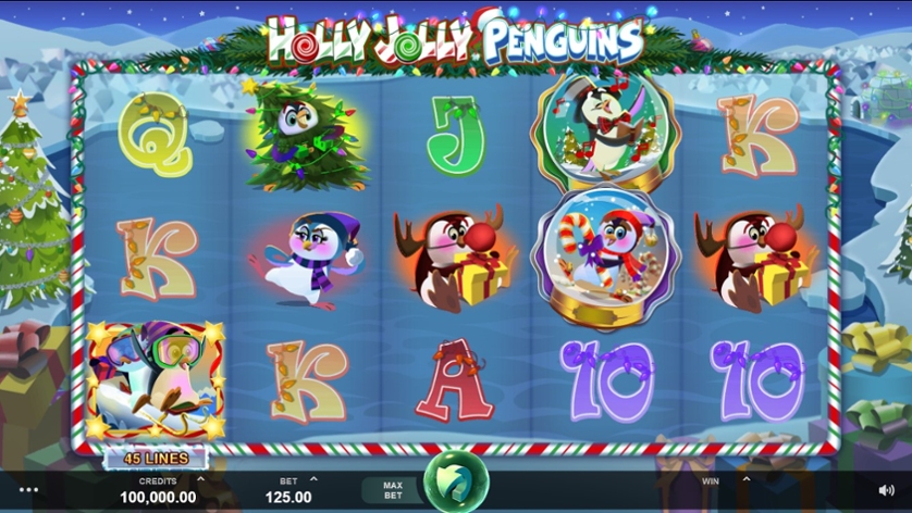Holly Jolly Penguins