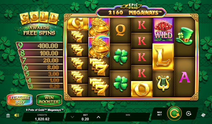 9 Pots of Gold Megaways