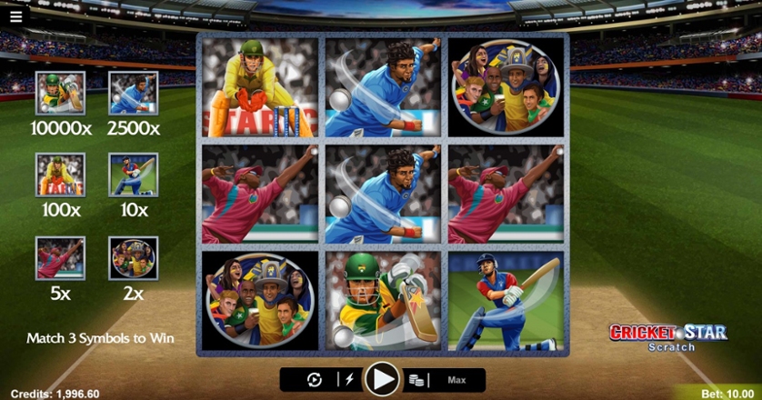 Cricket Star Scratch