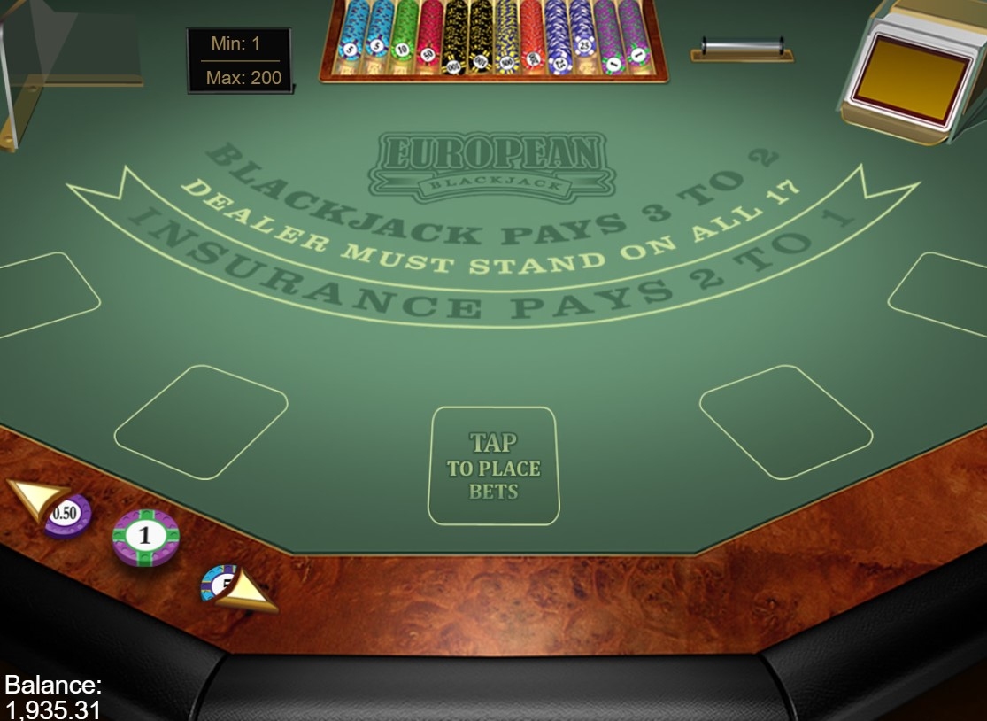 European Blackjack GOLD