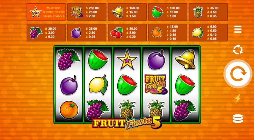 Fruit Fiesta 5-Line