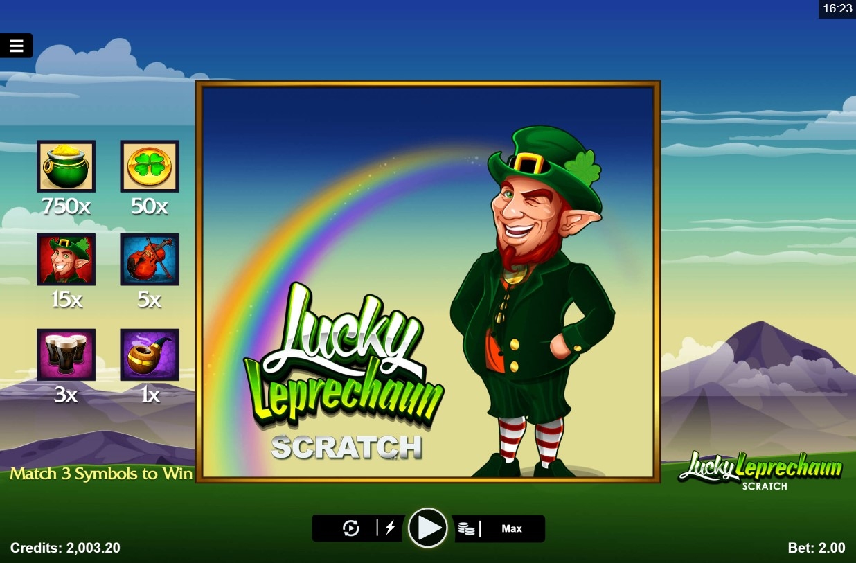 Lucky Leprechaun Scratch