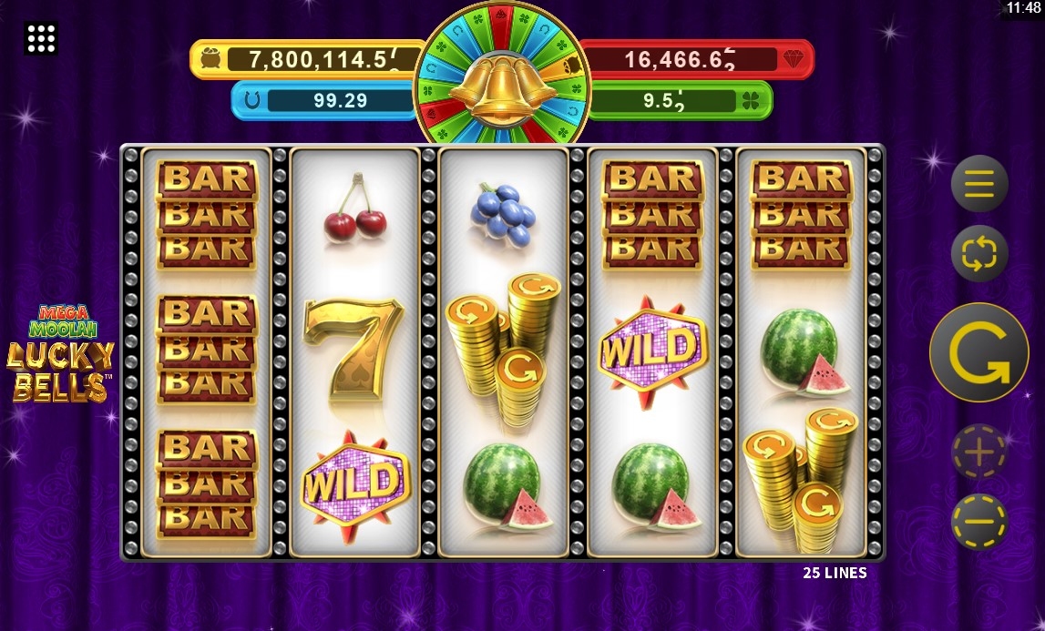 Mega Moolah Lucky Bells