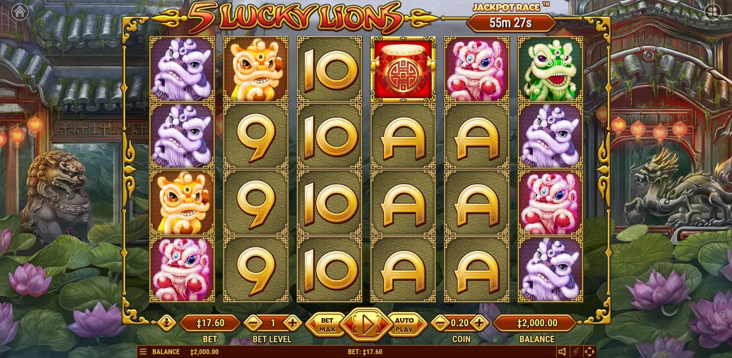 5 Lucky Lions