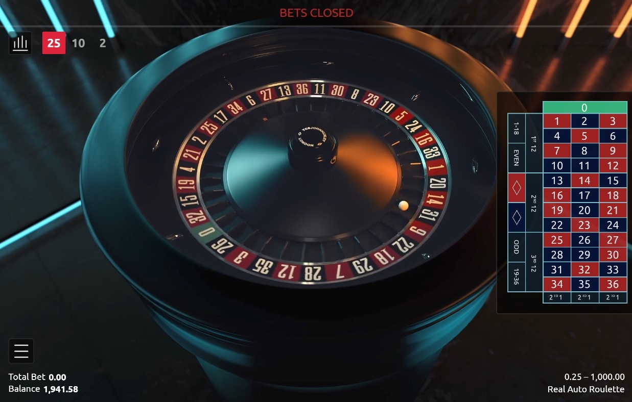 Real Auto Roulette