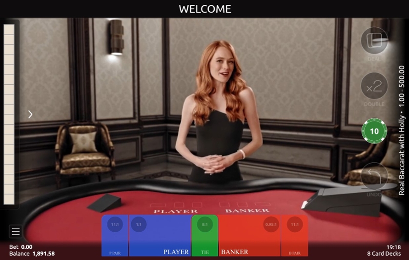 Real Baccarat with Holly