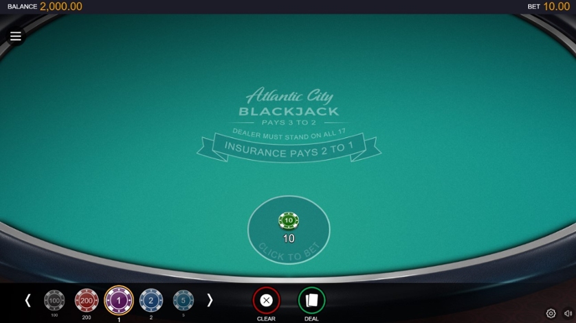 Atlantic City Blackjack