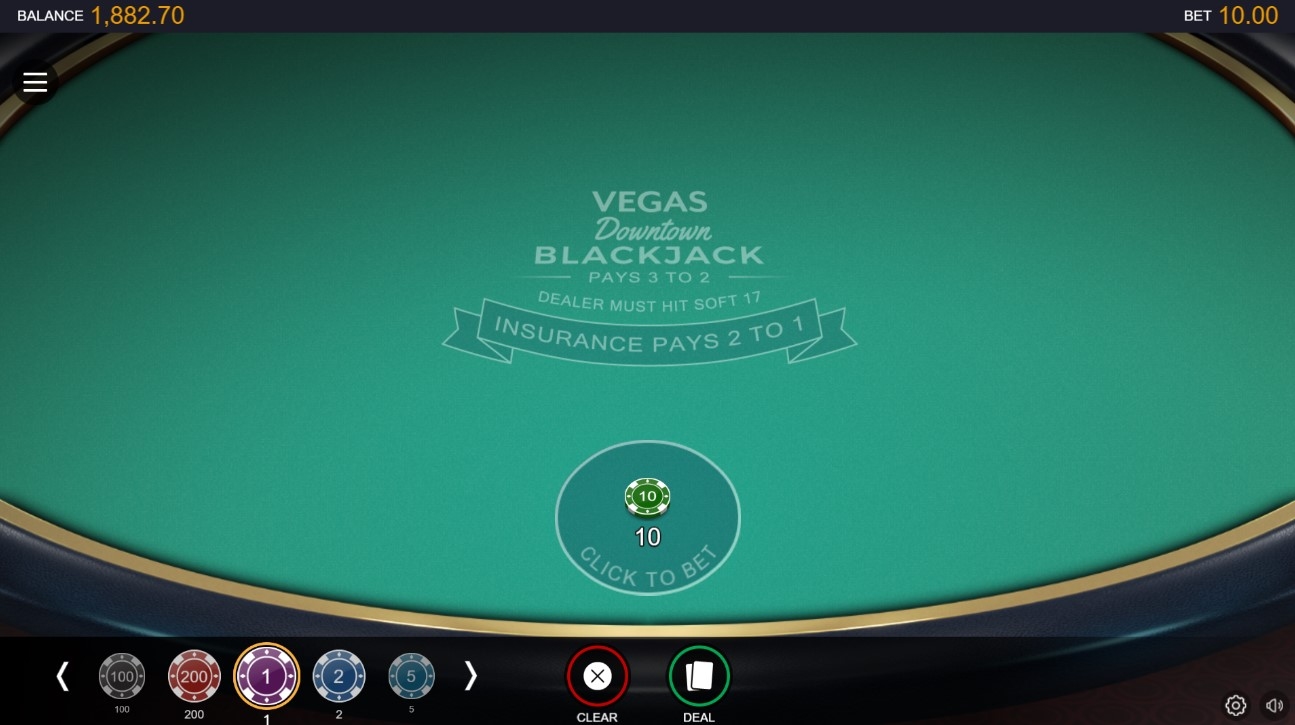 Vegas Downtown Blackjack