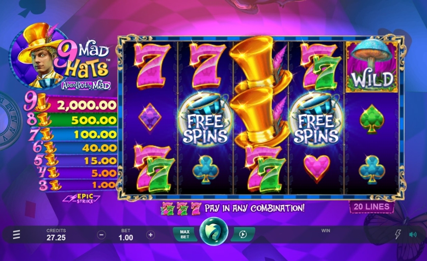 9 Mad Hats