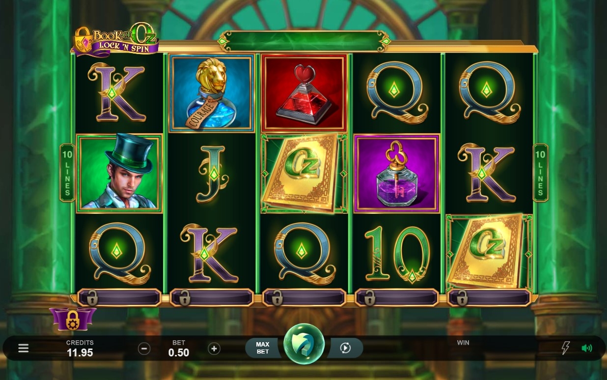 Book of Oz Lock N Spin