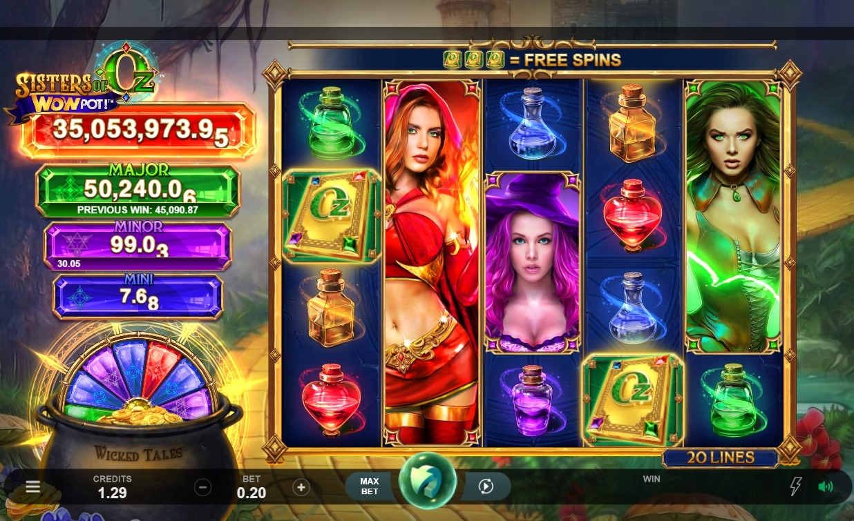 Sisters of Oz WowPot