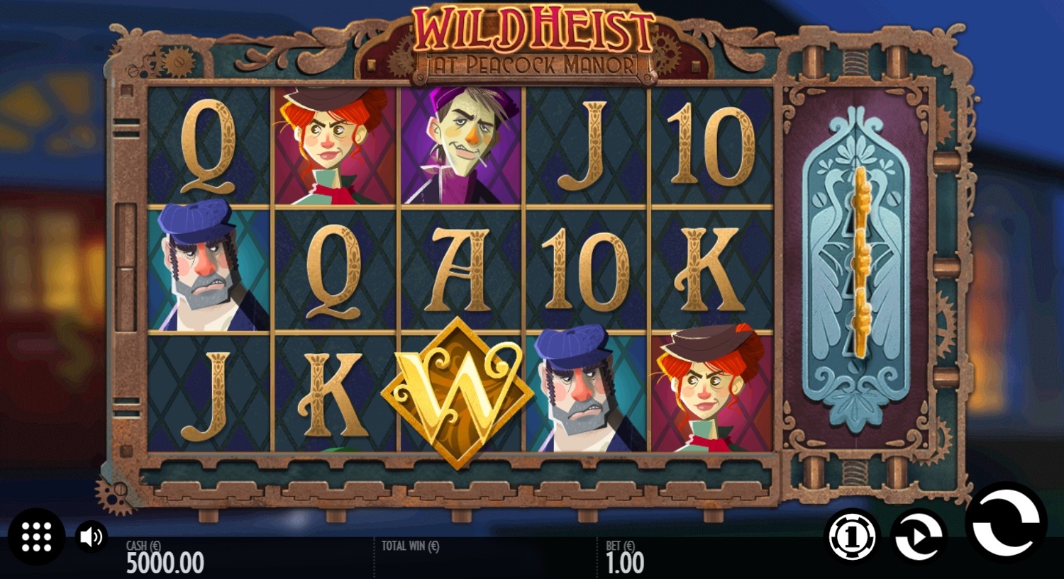 Wild Heist at Peacock Manor