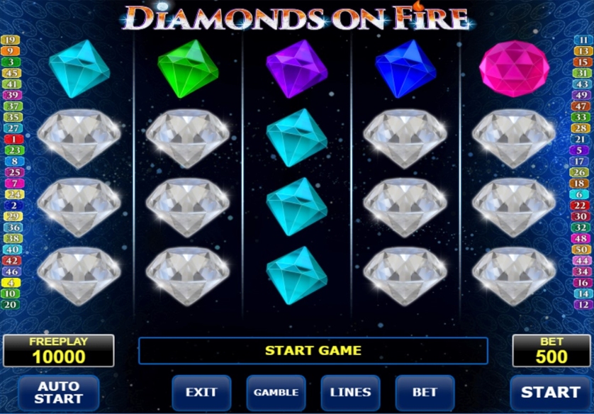 Diamonds on Fire