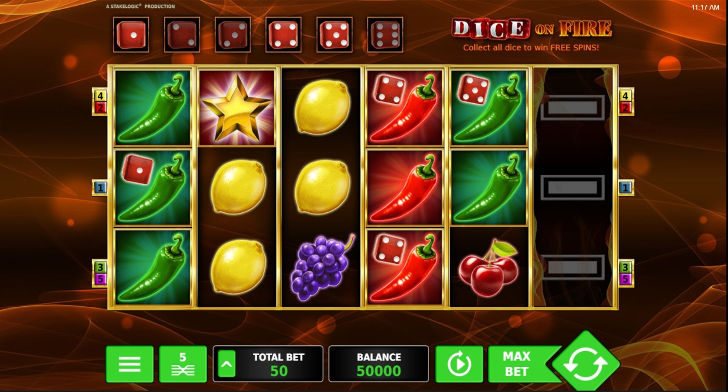 Dice on Fire