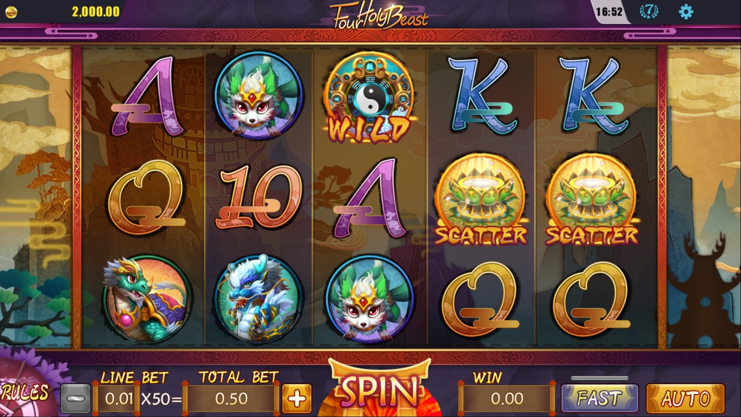 Four Holy Beast
