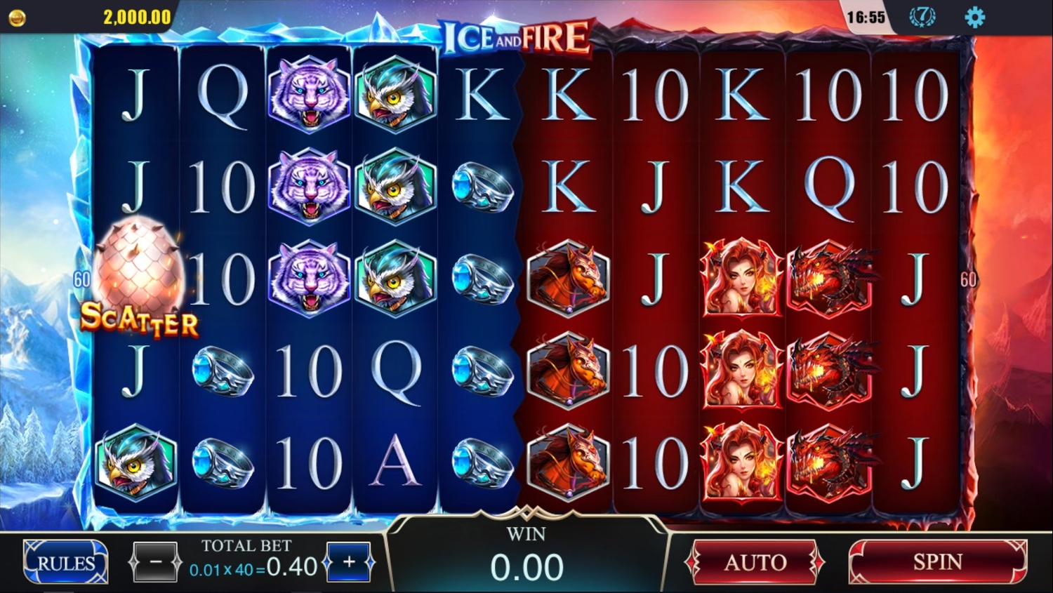 Ice and Fire