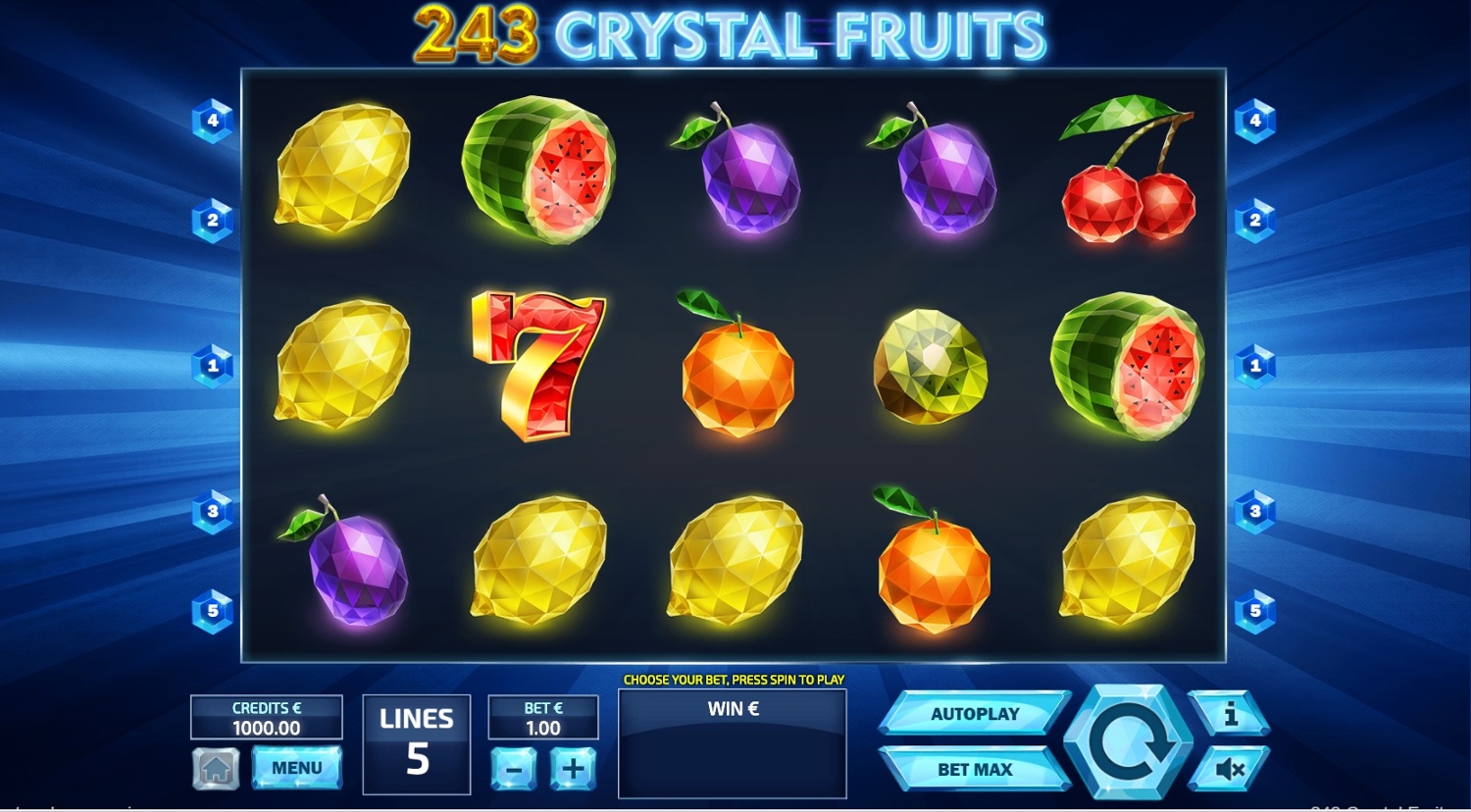 243 Crystal Fruits